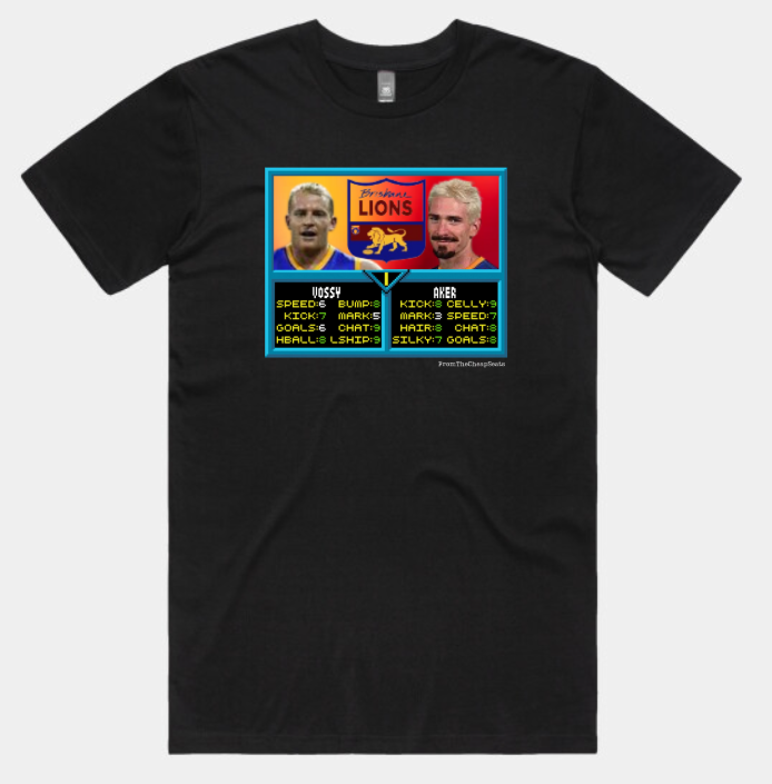 Brisbane Lions – Michael Voss & Jason Akermanis AFL Jam T-Shirt