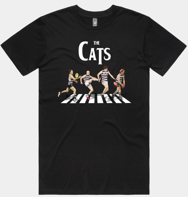 Abbey Road Cats Tee β Kardinia Kings