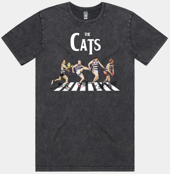 Abbey Road Cats Tee β Kardinia Kings