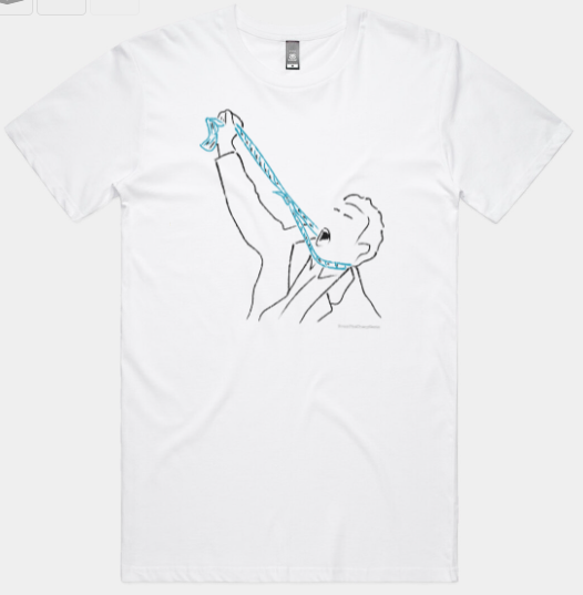 The Tie Tee | Choco's Finest Moment