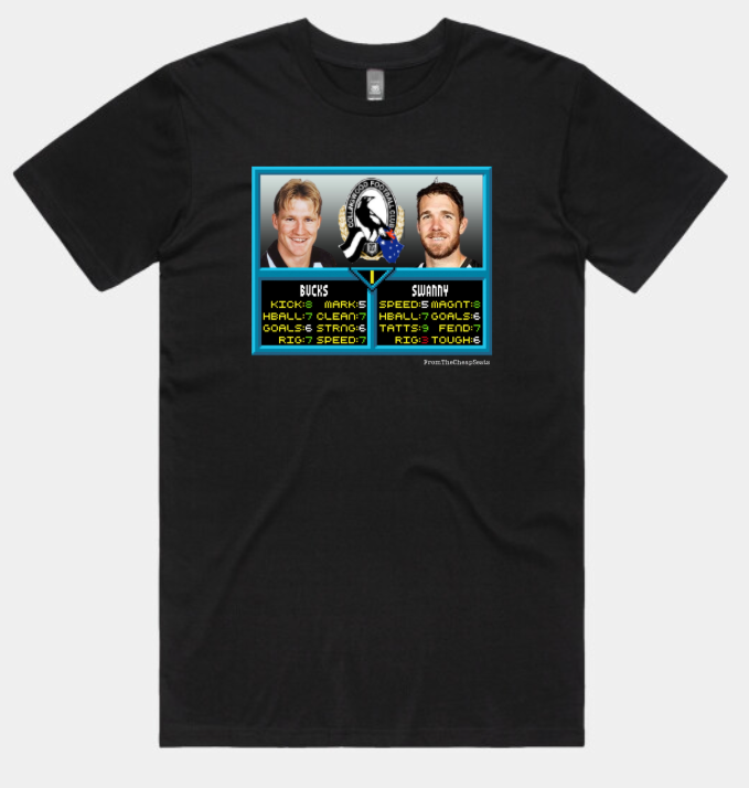 Collingwood – Nathan Buckley & Dane Swan AFL Jam T-Shirt
