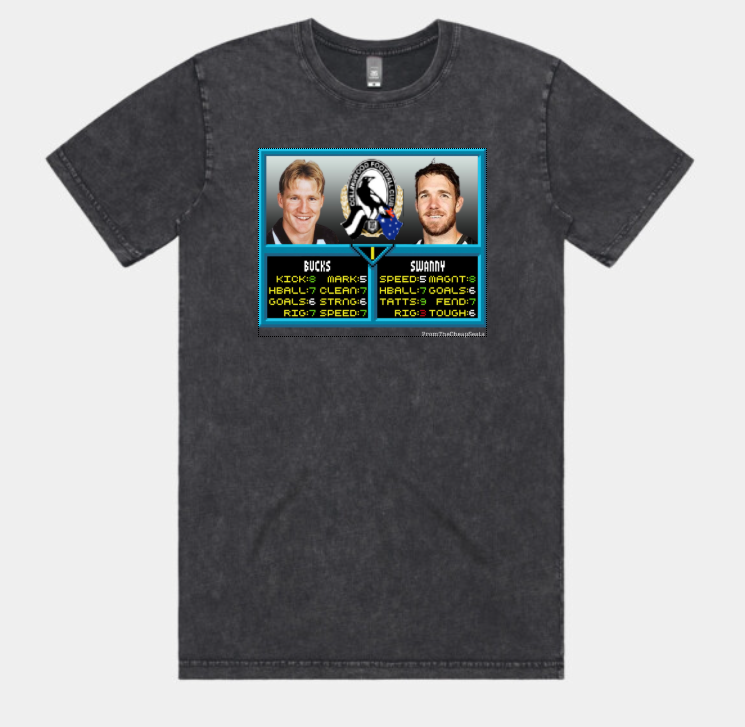 Collingwood – Nathan Buckley & Dane Swan AFL Jam T-Shirt