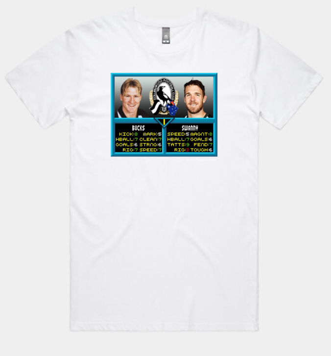 Collingwood – Nathan Buckley & Dane Swan AFL Jam T-Shirt