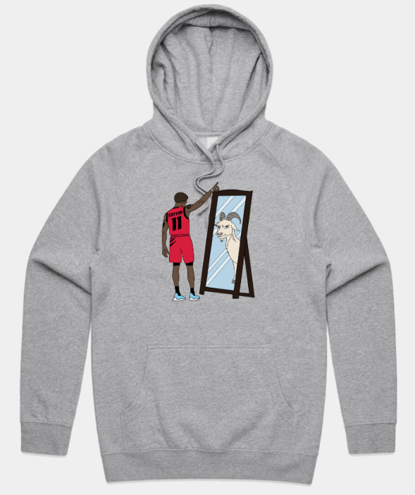 Bryce Cotton GOAT Tee & Hoodie – Mirror Doesn’t Lie