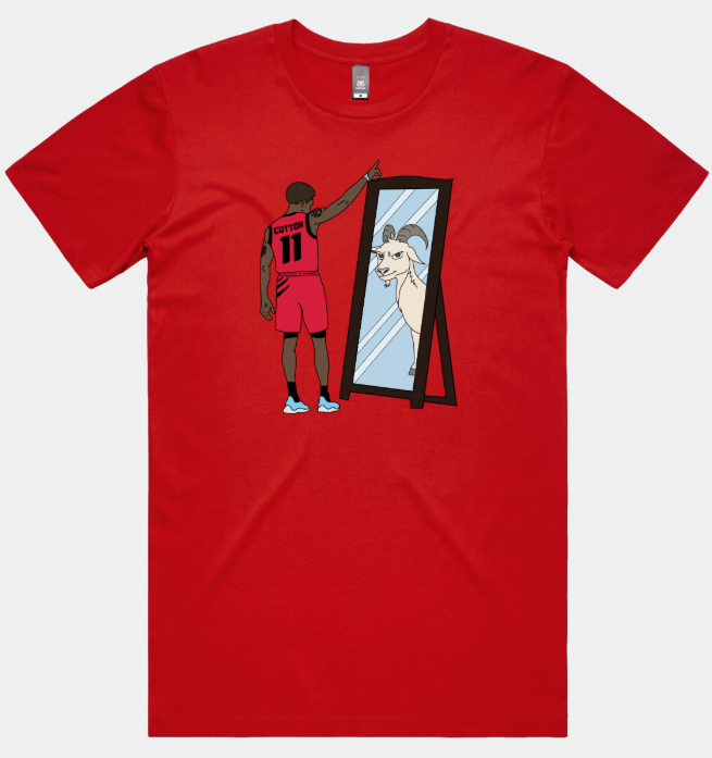 Bryce Cotton GOAT Tee & Hoodie – Mirror Doesn’t Lie