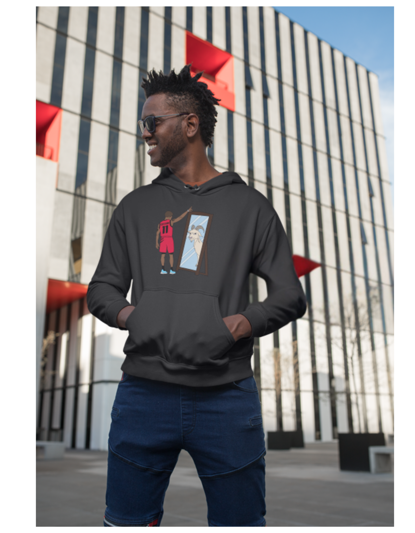 Bryce Cotton GOAT Tee & Hoodie – Mirror Doesn’t Lie
