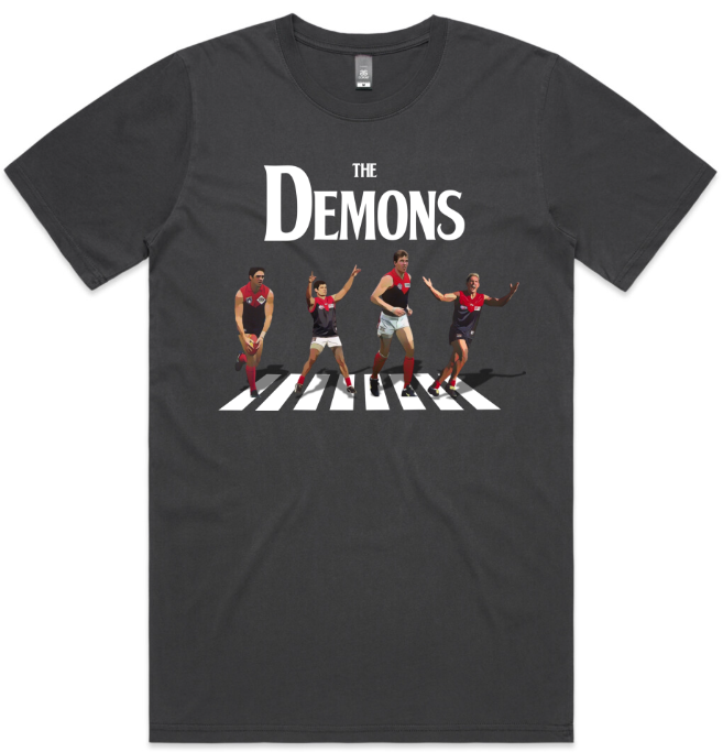 Abbey Road Demons Tee – Melbourne’s Fab Footy Four