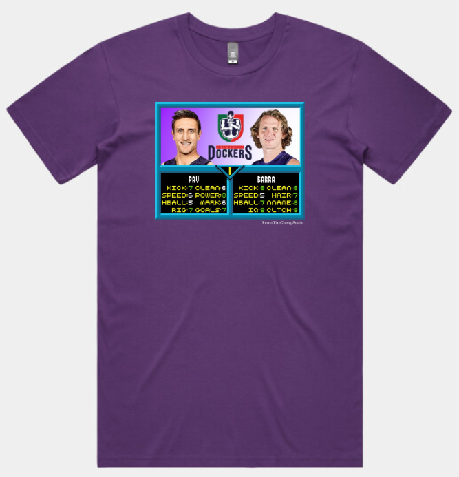 Fremantle Dockers – Matthew Pavlich & David Mundy AFL Jam T-Shirt