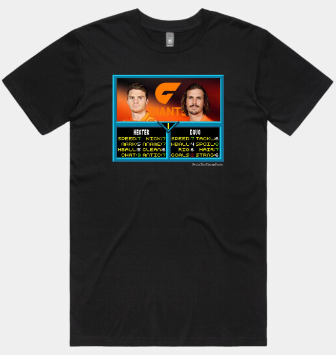 GWS Giants – Heath Shaw & Phil Davis AFL Jam T-Shirt