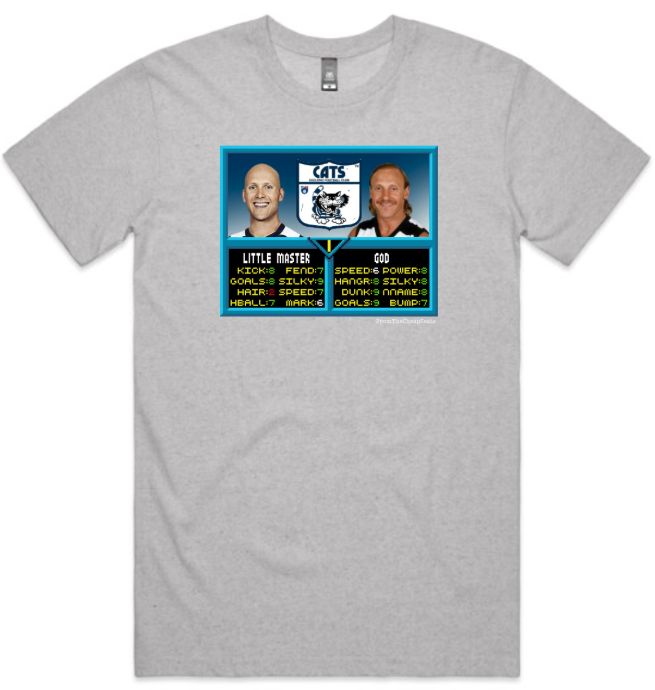 Geelong Cats – Gary Ablett Sr. & Gary Ablett Jr. AFL Jam T-Shirt