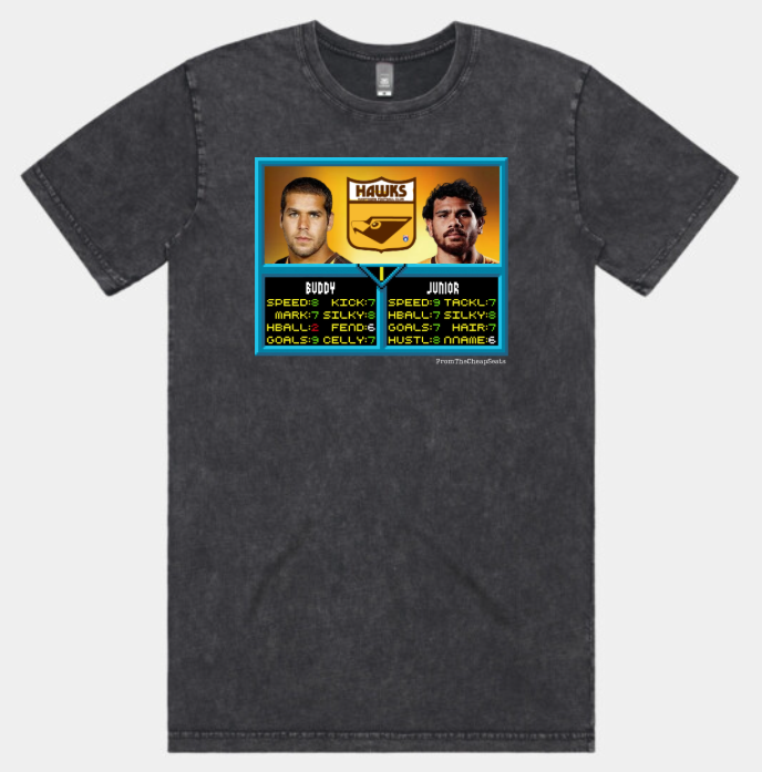 Hawthorn Hawks – Lance Franklin & Cyril Rioli AFL Jam T-Shirt