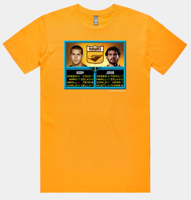 Hawthorn Hawks – Lance Franklin & Cyril Rioli AFL Jam T-Shirt