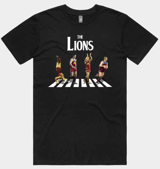 Abbey Road Lions Tee β The Brisbane Fab Four