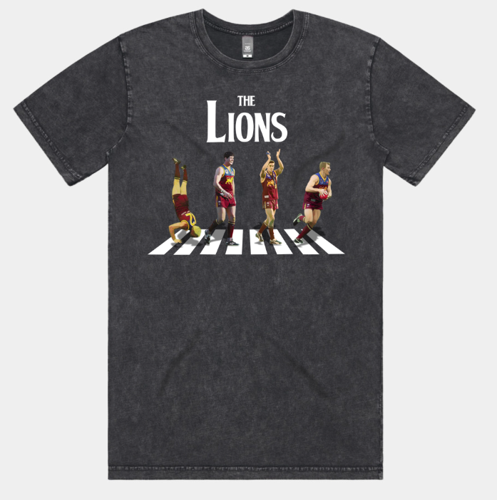 Abbey Road Lions Tee β The Brisbane Fab Four
