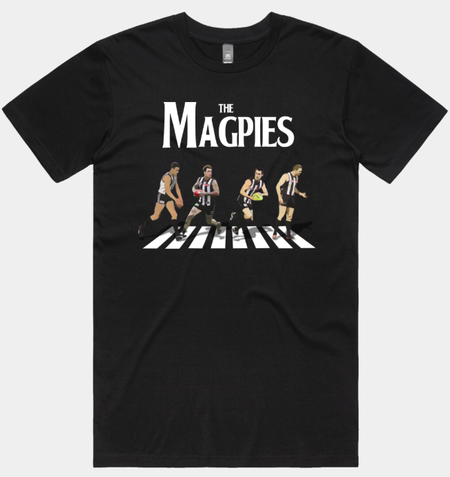 Abbey Road Magpies Tee β The Cult Quartet