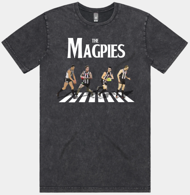 Abbey Road Magpies Tee β The Cult Quartet