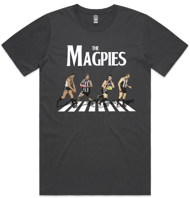 Abbey Road Magpies Tee β The Cult Quartet