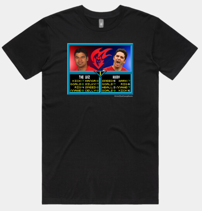 Melbourne Demons – Jeff Farmer & Garry Lyon AFL Jam T-Shirt