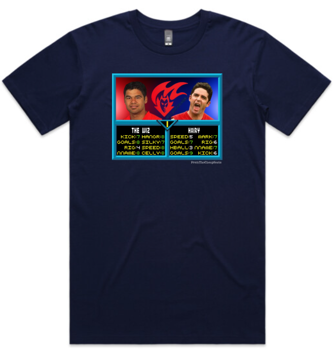 Melbourne Demons – Jeff Farmer & Garry Lyon AFL Jam T-Shirt