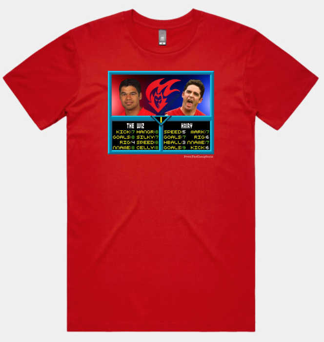 Melbourne Demons – Jeff Farmer & Garry Lyon AFL Jam T-Shirt