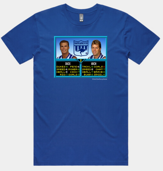 North Melbourne Kangaroos – Wayne Carey & Glenn Archer AFL Jam T-Shirt