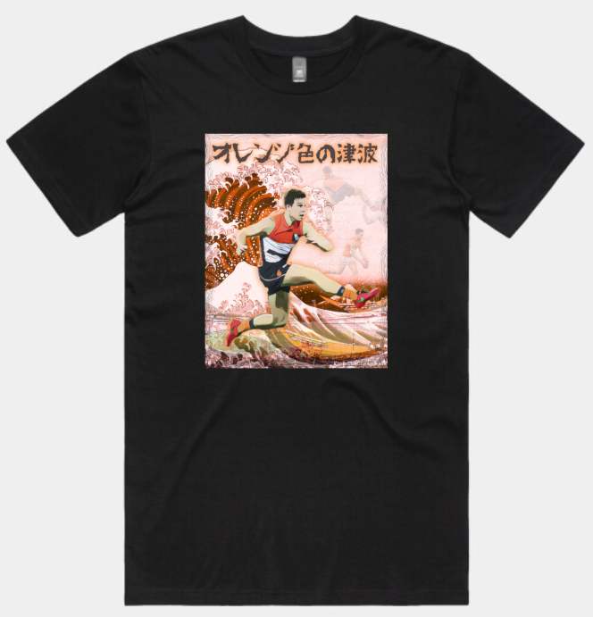 GWS Giants "Orange Tsunami" Tee & Hoodie β Japanese-Inspired Tribute
