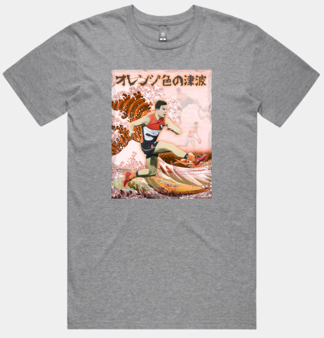 GWS Giants "Orange Tsunami" Tee & Hoodie β Japanese-Inspired Tribute