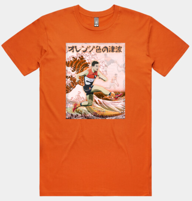 GWS Giants "Orange Tsunami" Tee & Hoodie β Japanese-Inspired Tribute