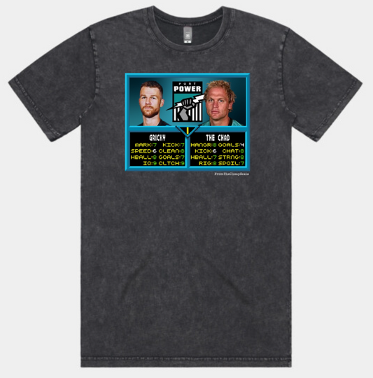 Port Adelaide Power – Robbie Gray & Chad Cornes AFL Jam T-Shirt