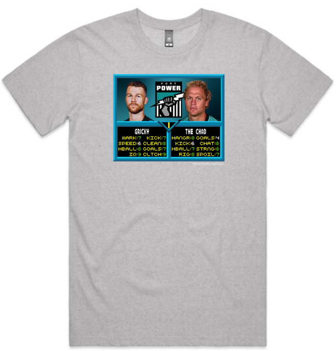 Port Adelaide Power – Robbie Gray & Chad Cornes AFL Jam T-Shirt