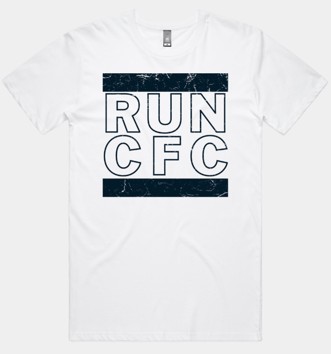 RUN CFC Tee – Carlton Blues Street Classic