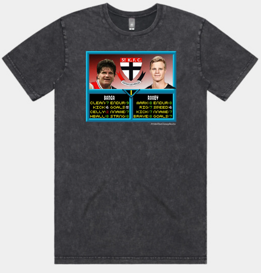 St Kilda Saints – Nick Riewoldt & Robert Harvey AFL Jam T-Shirt