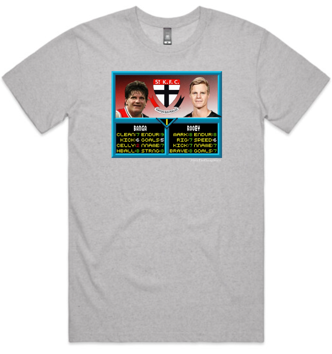 St Kilda Saints – Nick Riewoldt & Robert Harvey AFL Jam T-Shirt