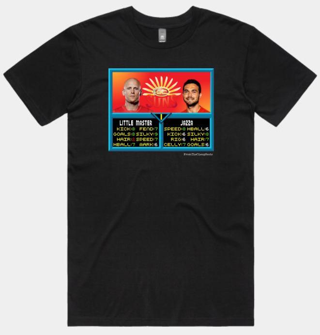 Gold Coast Suns – Gary Ablett Jr. & Jarrod Harbrow AFL Jam T-Shirt