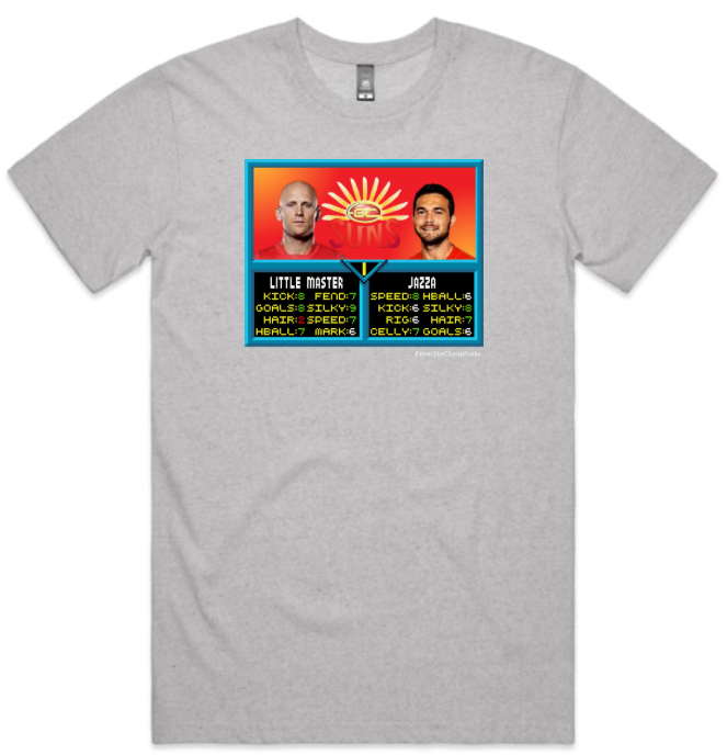 Gold Coast Suns – Gary Ablett Jr. & Jarrod Harbrow AFL Jam T-Shirt