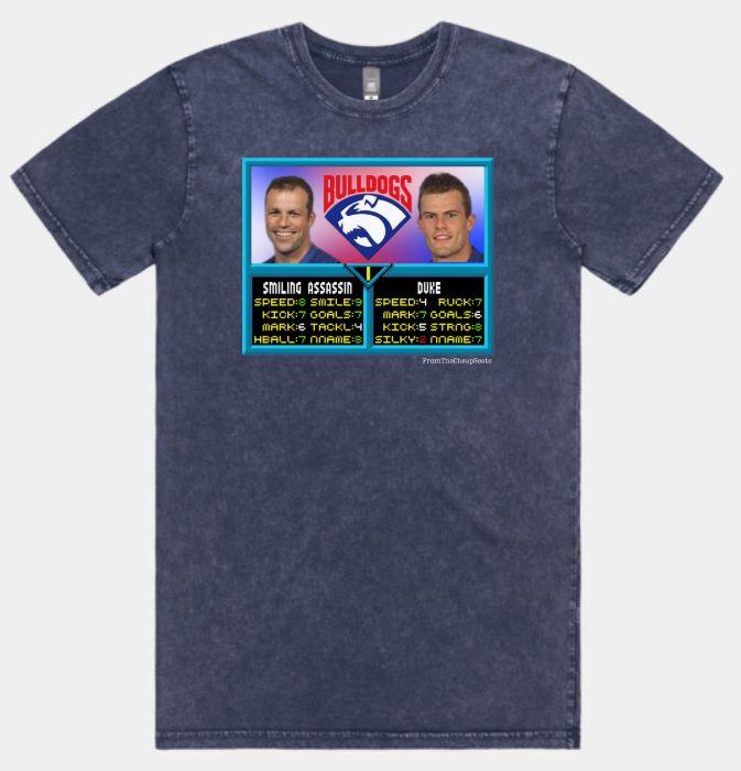 Western Bulldogs – Brad Johnson & Luke Darcy AFL Jam T-Shirt