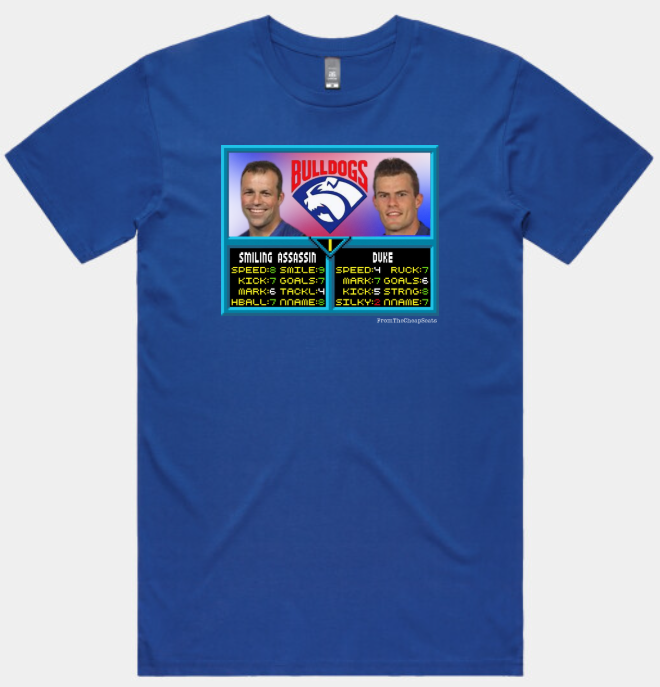 Western Bulldogs – Brad Johnson & Luke Darcy AFL Jam T-Shirt
