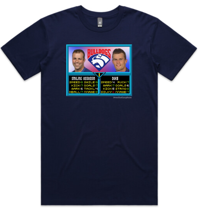 Western Bulldogs – Brad Johnson & Luke Darcy AFL Jam T-Shirt