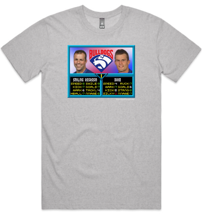 Western Bulldogs – Brad Johnson & Luke Darcy AFL Jam T-Shirt