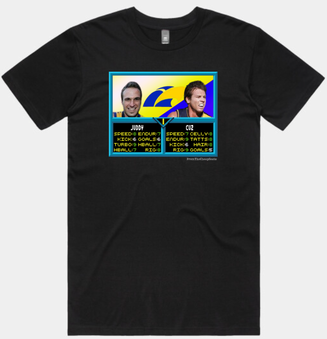 West Coast Eagles – Chris Judd & Ben Cousins AFL Jam T-Shirt