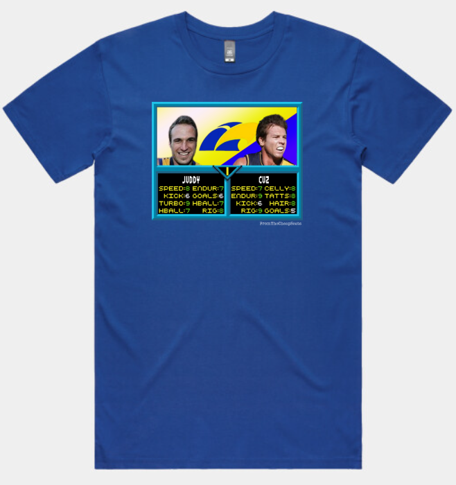 West Coast Eagles – Chris Judd & Ben Cousins AFL Jam T-Shirt