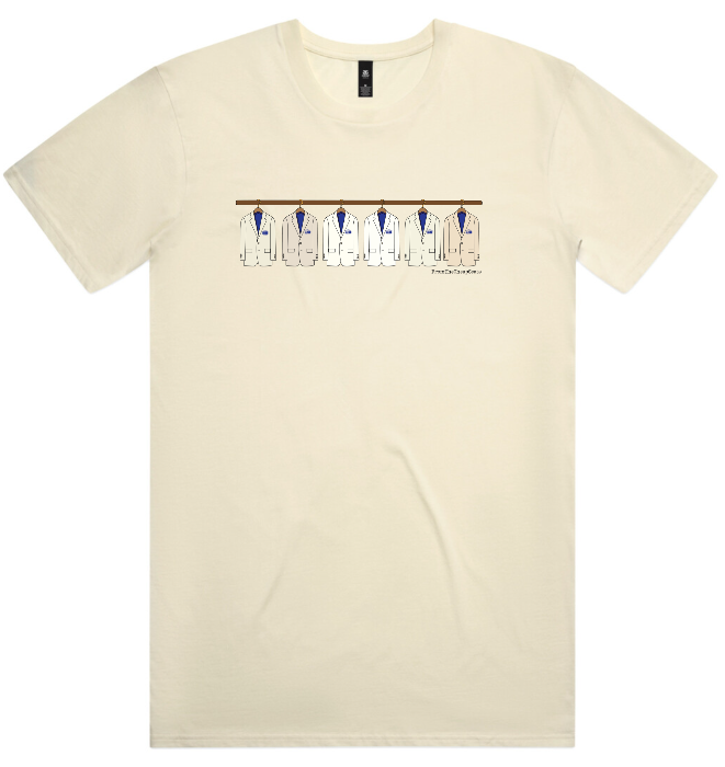 The 'Cream, Bone, Off-White, White...' Jacket Tee