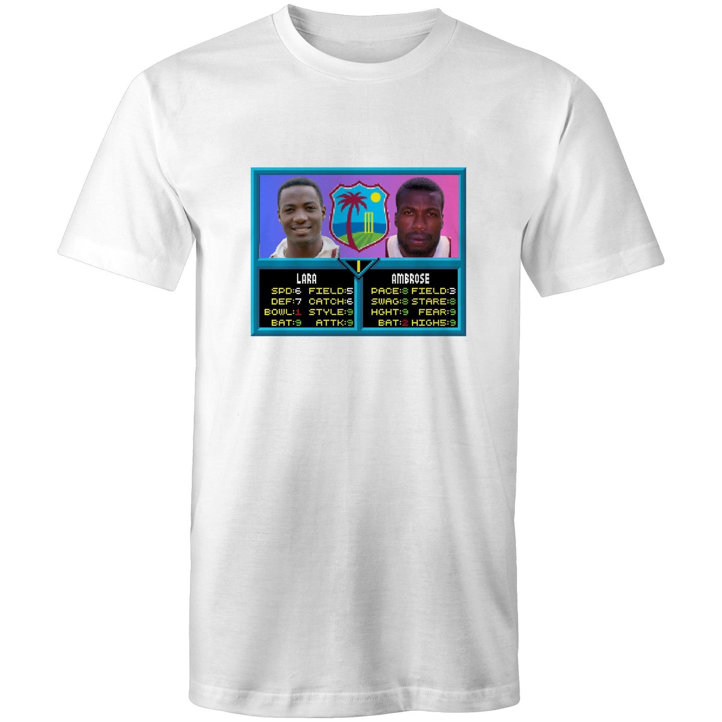 NBA Jam 90s West Indies Cricket T-Shirt