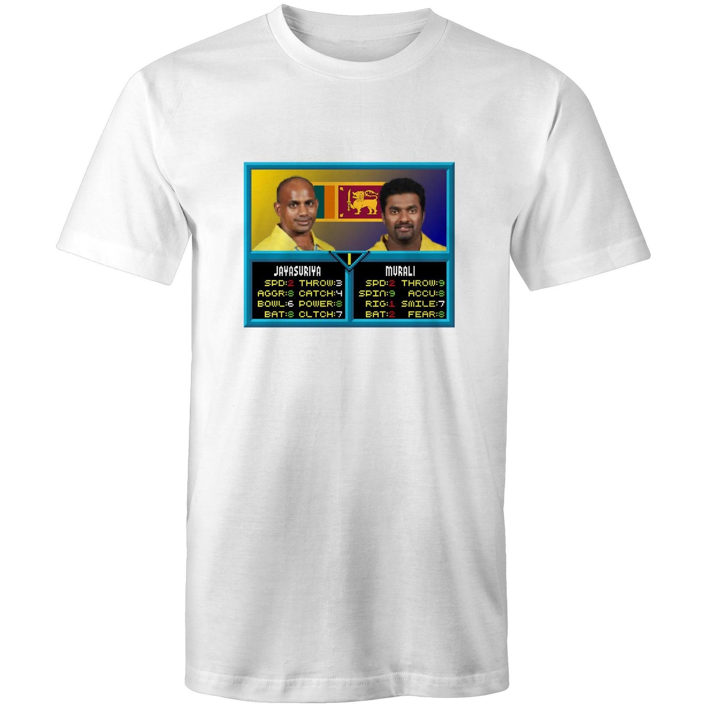 NBA Jam 90s Sri Lankan Cricket T-Shirt