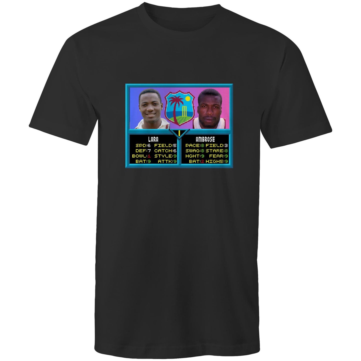 NBA Jam 90s West Indies Cricket T-Shirt