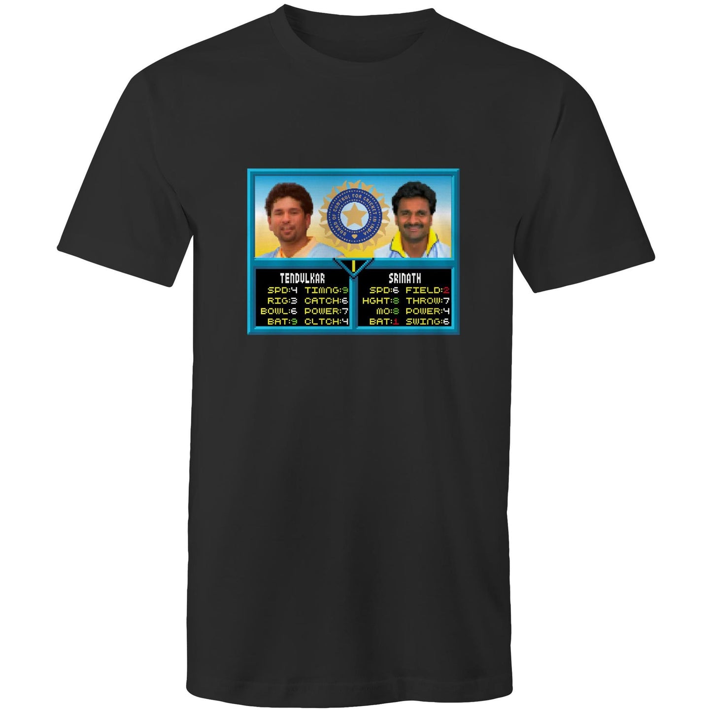 NBA Jam 90s Indian Cricket T-Shirt