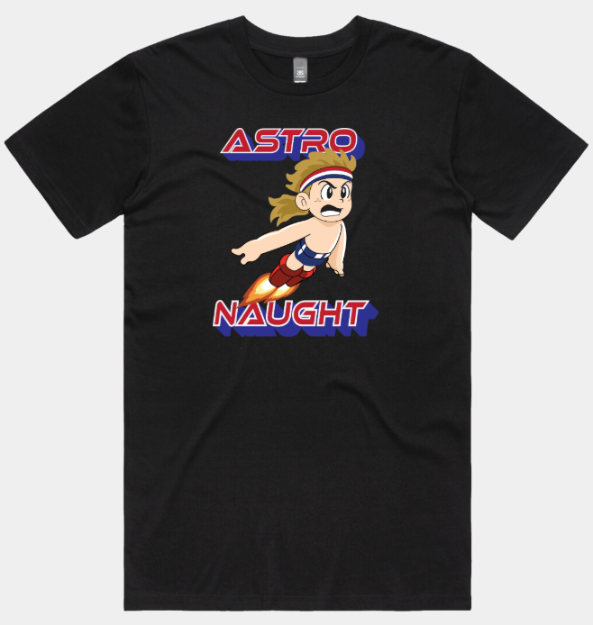 AstroNaught Tee & Hoodie: Aaron Naughton