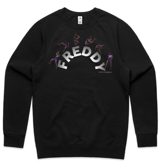 Freddy Flip – Michael Frederick Tee & Crew Sweater