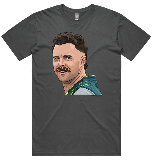 TRAVBALL Moustache Tee