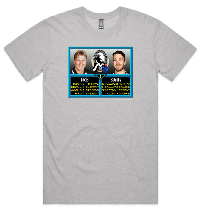 Collingwood – Nathan Buckley & Dane Swan AFL Jam T-Shirt